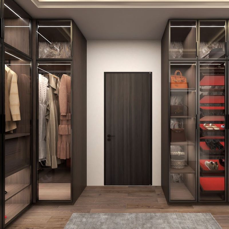 NO Piegato 2024 Design Camera da letto Armadio Armadio in legno per Generale all'interno YALIG