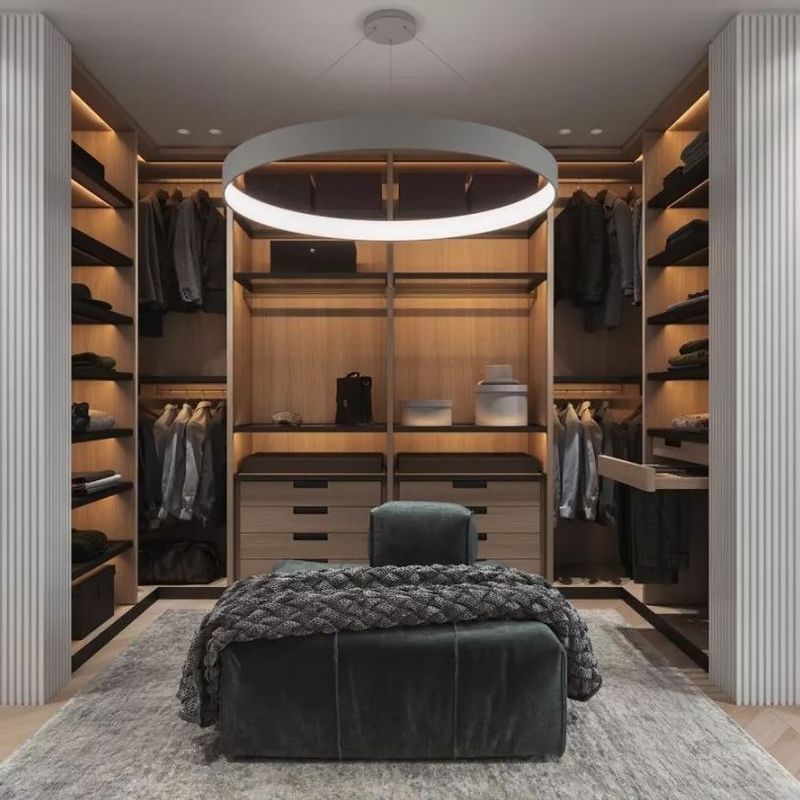 NO Piegato 2024 Design Camera da letto Armadio Armadio in legno per Generale all'interno YALIG