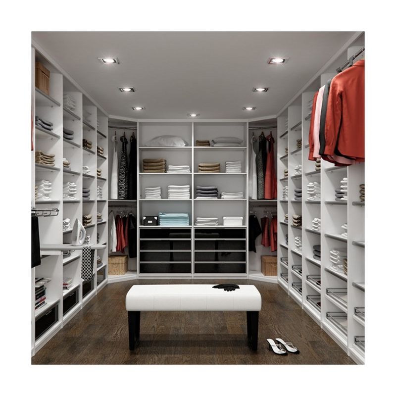 Armadio in legno in stile contemporaneo per mobili da letto in colore personalizzato
